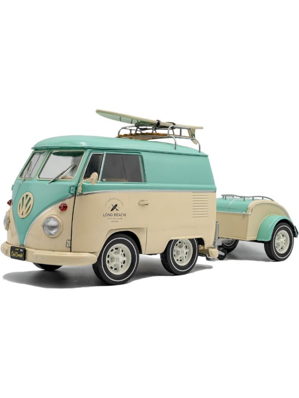 Mint Green & White 1:18 Scale Diecast Model Car - Cool Combi 2024 Collectible